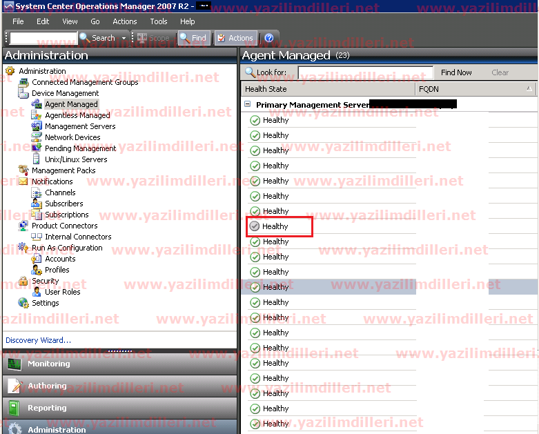 Açıklama: C:\Users\Administrator\Desktop\SCOM2007Agent\scom2007GriAgenticonSorunu.bmp