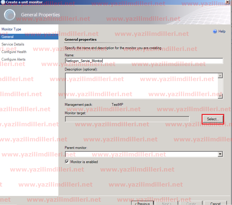 Açıklama: C:\Users\Administrator\Desktop\SCOM2012ileServisİzleme_dosyalar\SCOM2012ServisIzleme3.png