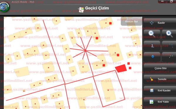 ArcGIS Mobile Ekran Görüntüsü