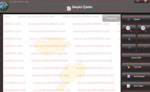 ArcGIS Geçici Çizim