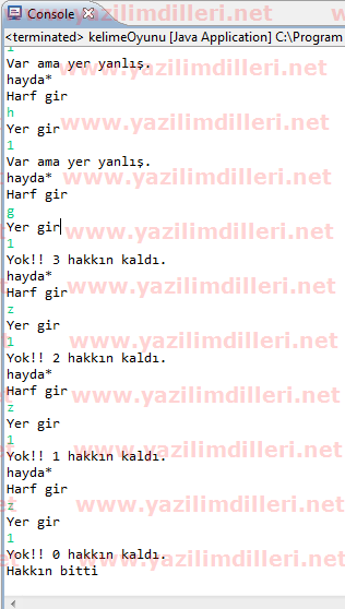 Java Da Kelime Oyunu Yapiyoruz Makale Yazilim Dilleri