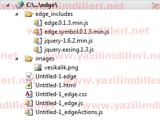 Description: Basit Edge projesinin dosyaları.