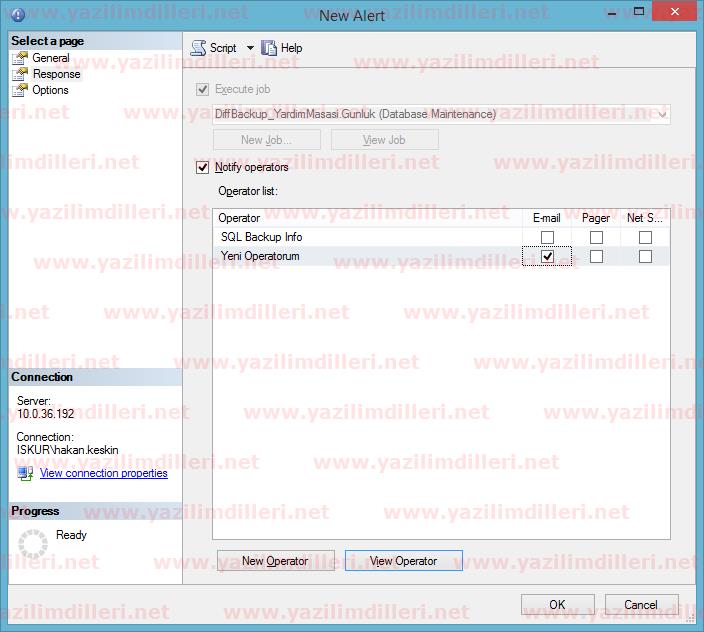 SQL Server e-mail (e-posta) Gönderimi