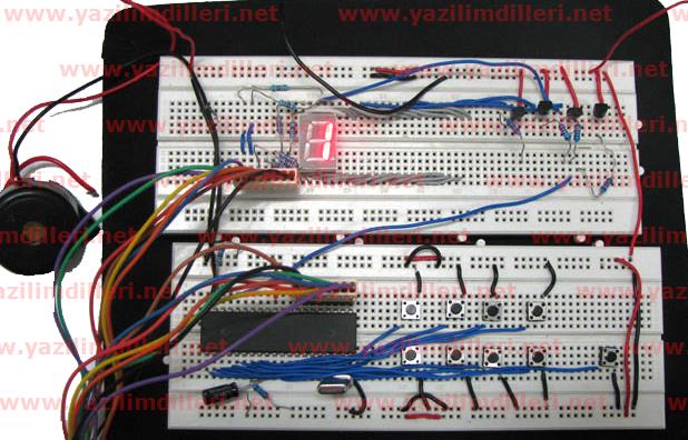 elektronik devre 8051 at89c51