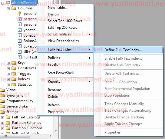 Define Full-text Index
