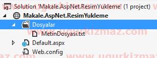 Asp.Net FlieUpload ile klasöre dosya yükleme