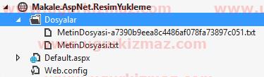 Asp.Net FlieUpload ile klasöre dosya yükleme