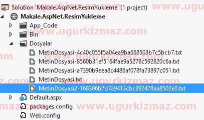 Asp.Net FileUpload ile dosya yükleme ve veritabanına kaydetme