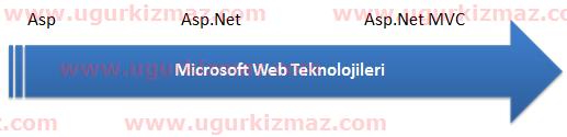 Microsoft Web Teknolojileri Gelişim Grafiği