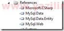 MySQL Entity Framework Referans Ekleme